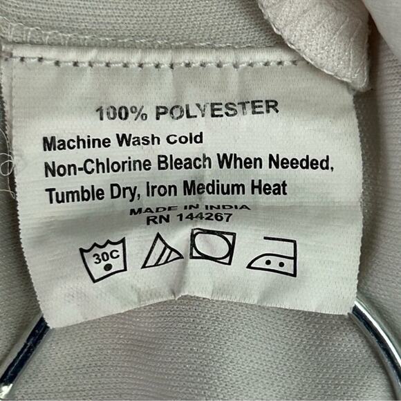 Spruce and Sage Plus Size 20 Floral Print Midi Dress | Cream & Navy V-Neck - Picture 14 of 15